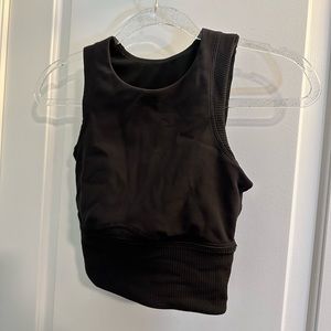 Lululemon High Neck Cropped Tank